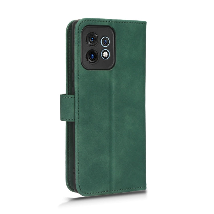 For Motorola Moto X40 Skin Feel Magnetic Flip Leather Phone Case