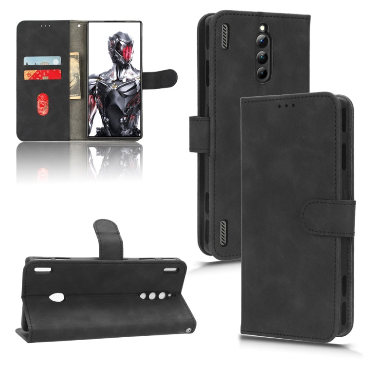 For ZTE nubia Red Magic 8 Pro 5G Skin Feel Magnetic Flip Leather Phone Case