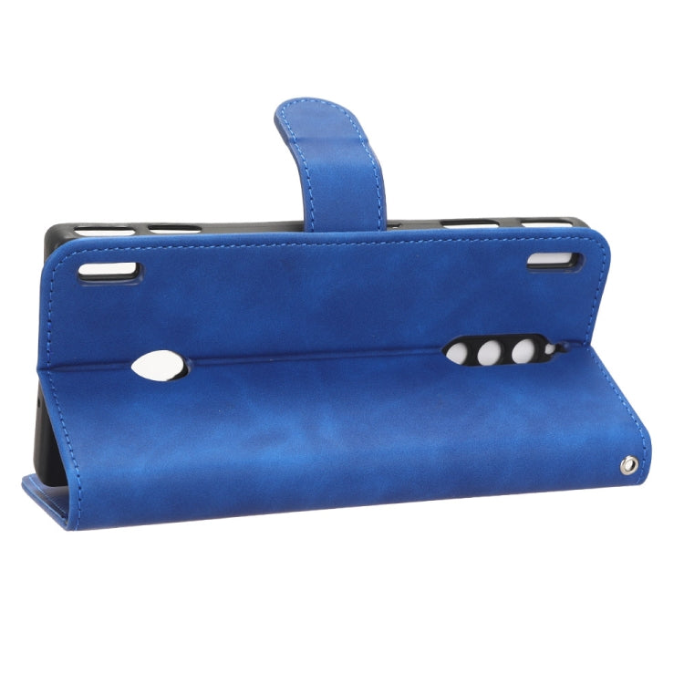 For ZTE nubia Red Magic 8 Pro 5G Skin Feel Magnetic Flip Leather Phone Case