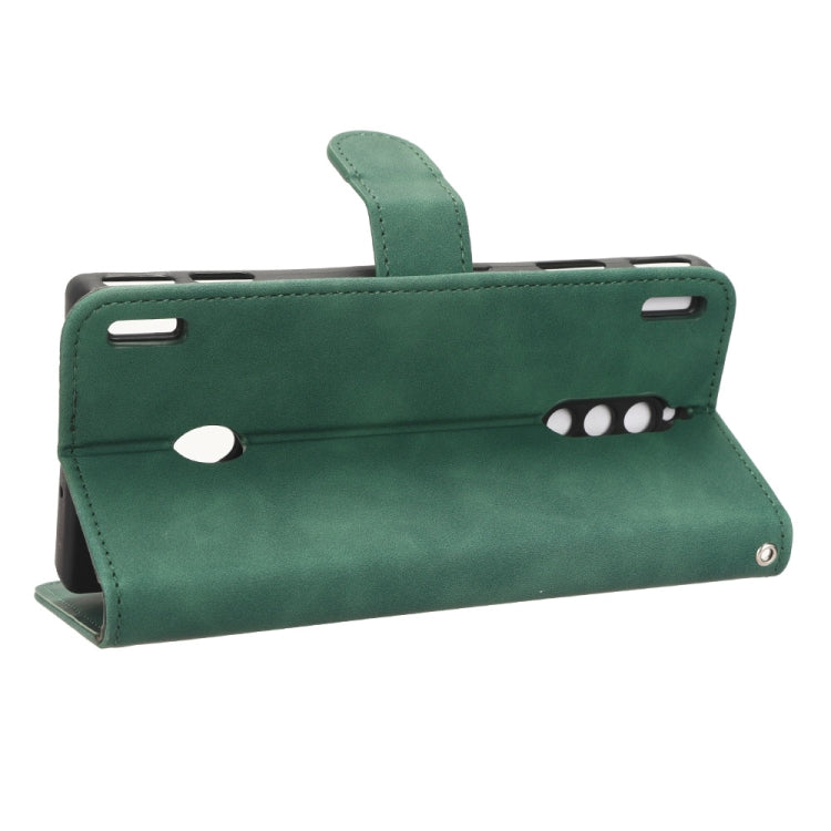 For ZTE nubia Red Magic 8 Pro 5G Skin Feel Magnetic Flip Leather Phone Case