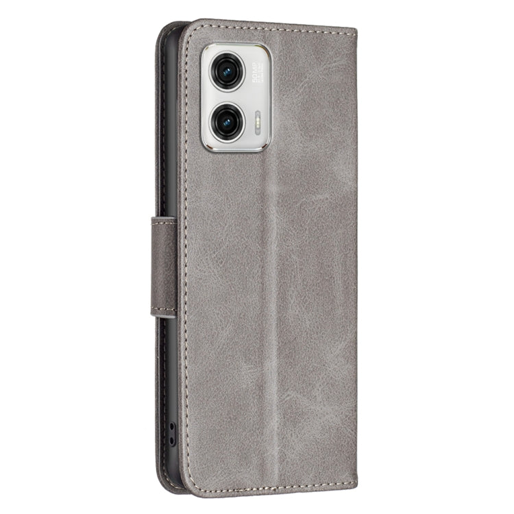For Motorola Moto G73 5G Lambskin Texture Leather Phone Case