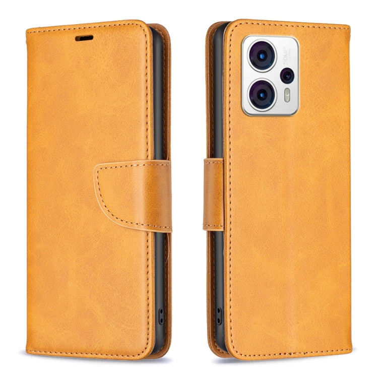 For Motorola Moto G13 4G/G23 4G/G53 5G Lambskin Texture Leather Phone Case