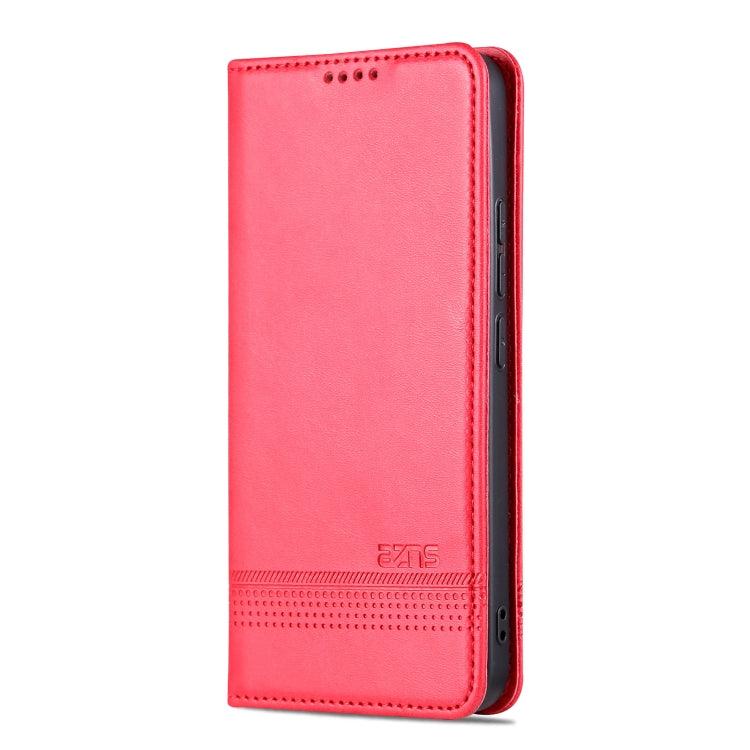 For Xiaomi 13 AZNS Magnetic Calf Texture Flip Leather Phone Case