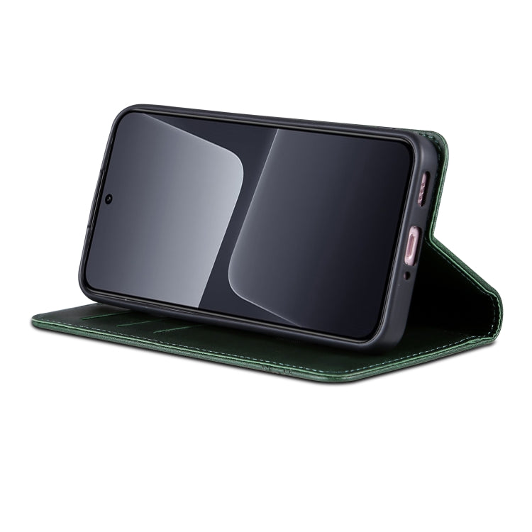 For Xiaomi 13 AZNS Magnetic Calf Texture Flip Leather Phone Case