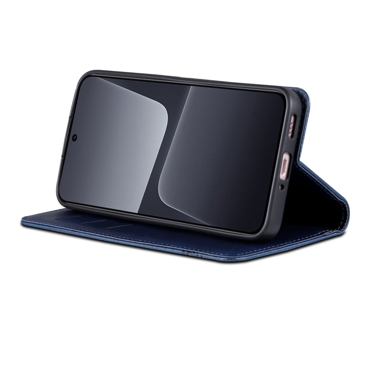 For Xiaomi 13 AZNS Magnetic Calf Texture Flip Leather Phone Case