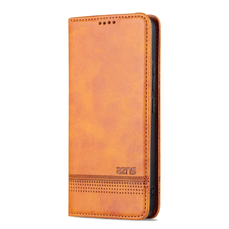 For Xiaomi 13 AZNS Magnetic Calf Texture Flip Leather Phone Case