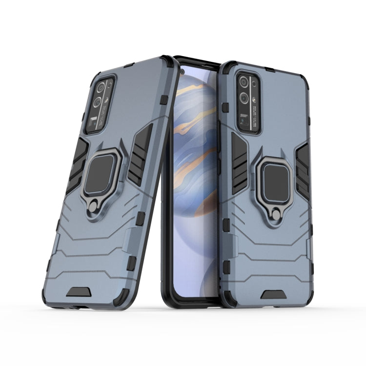 For Huawei Honor 30 PC + TPU Shockproof Protective Case with Magnetic Ring Holder