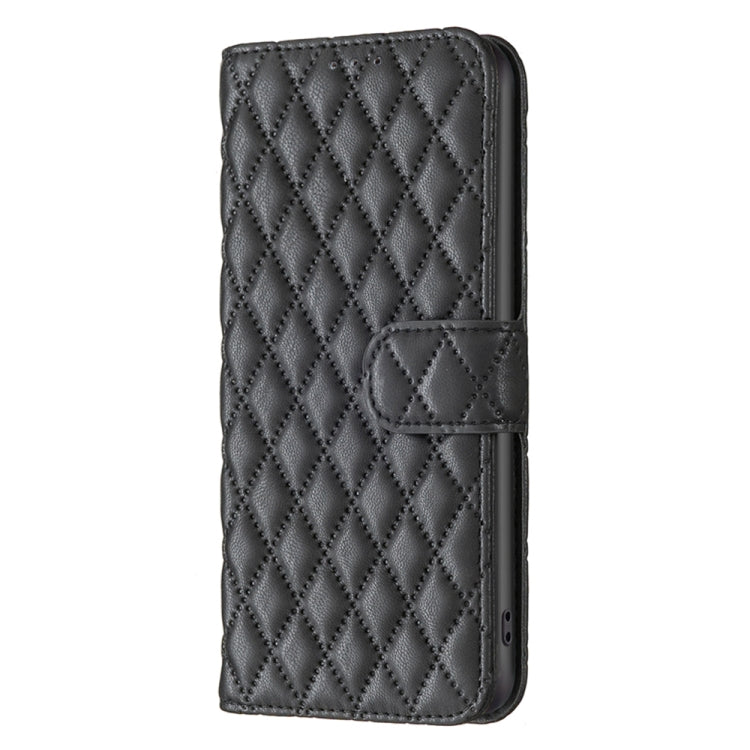 For Motorola Moto G73 5G Diamond Lattice Wallet Leather Flip Phone Case