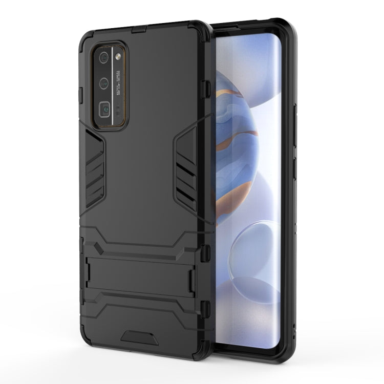 For Honor 30 Pro PC + TPU Shockproof Phone Case with Holder