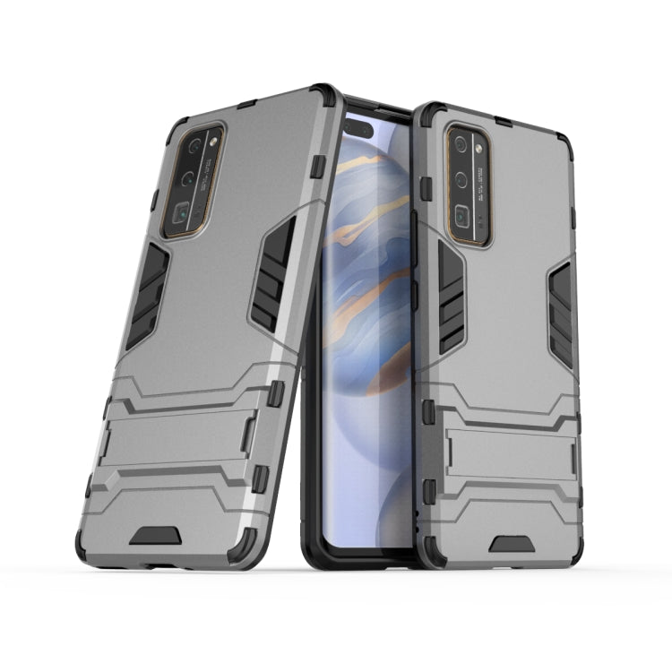 For Honor 30 Pro PC + TPU Shockproof Phone Case with Holder