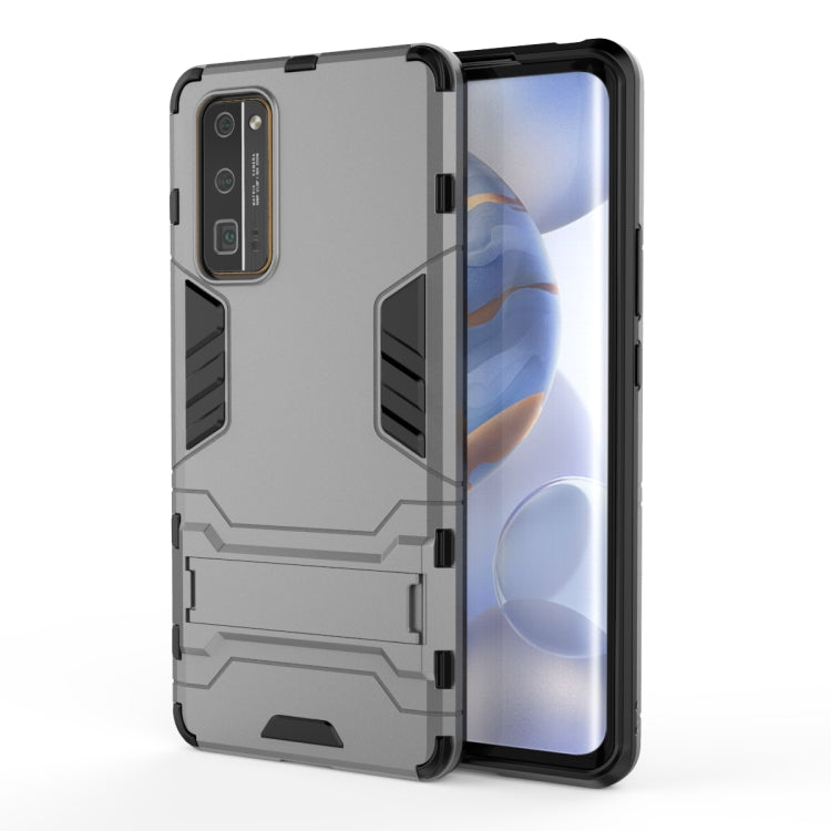 For Honor 30 Pro PC + TPU Shockproof Phone Case with Holder