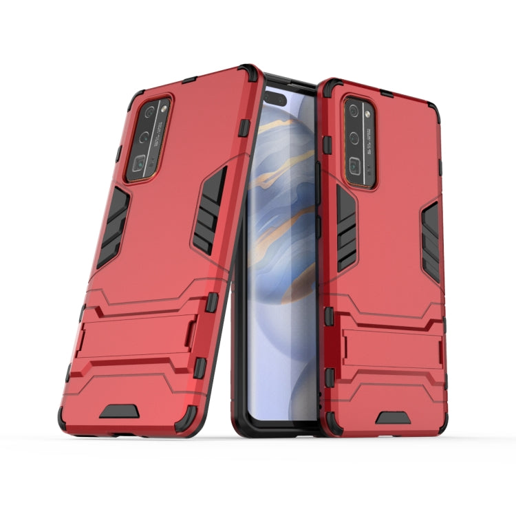 For Honor 30 Pro PC + TPU Shockproof Phone Case with Holder