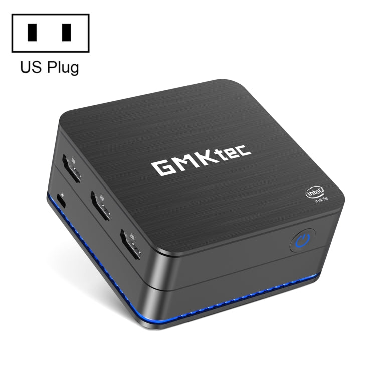 GMK KB7S Windows 11 Pro Mini PC, 8GB+512GB, Intel Jasper Lake N5105 Quad Core, Support WiFi & BT