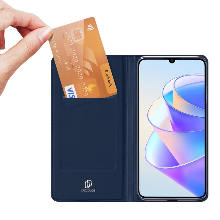 For Honor X7A DUX DUCIS Skin Pro Series PU + TPU Leather Phone Case