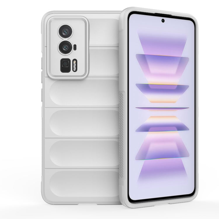 For Xiaomi Redmi K60 Pro Magic Shield TPU + Flannel Phone Case