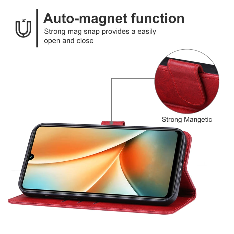 For vivo Y100 Leather Phone Case