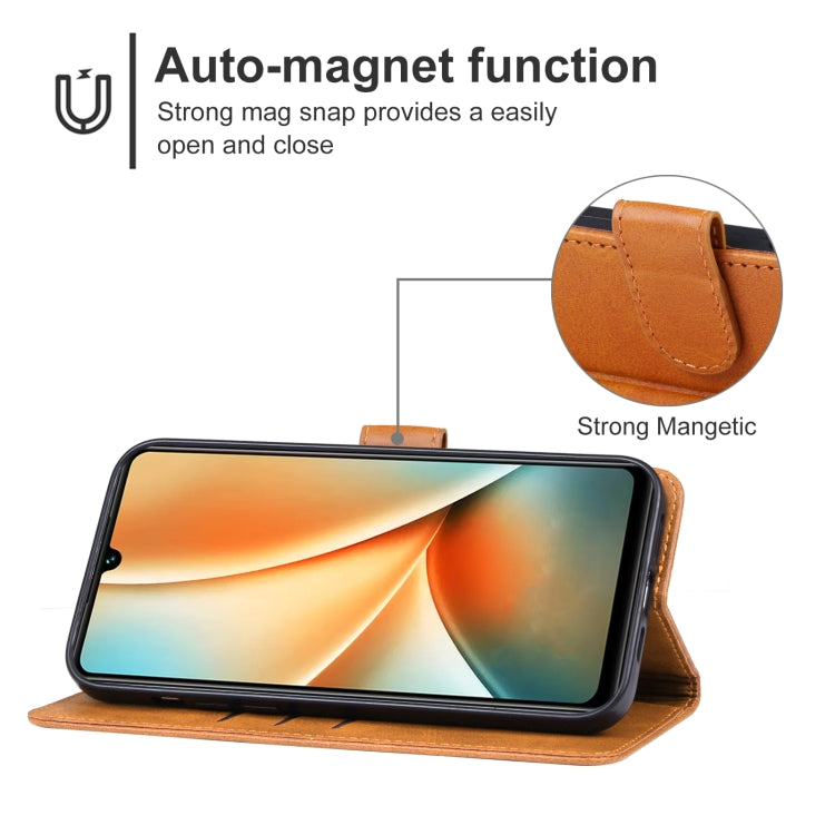 For vivo Y100 Leather Phone Case