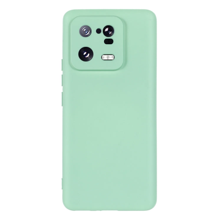 For Xiaomi 13 Pro Pure Color Liquid Silicone Shockproof Phone Case