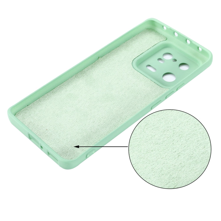 For Xiaomi 13 Pro Pure Color Liquid Silicone Shockproof Phone Case