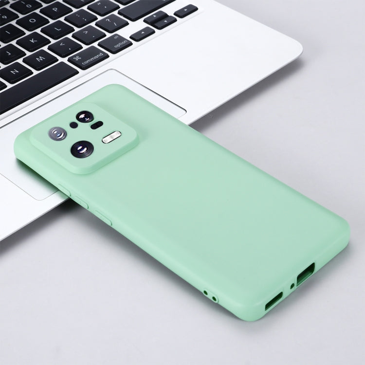 For Xiaomi 13 Pro Pure Color Liquid Silicone Shockproof Phone Case