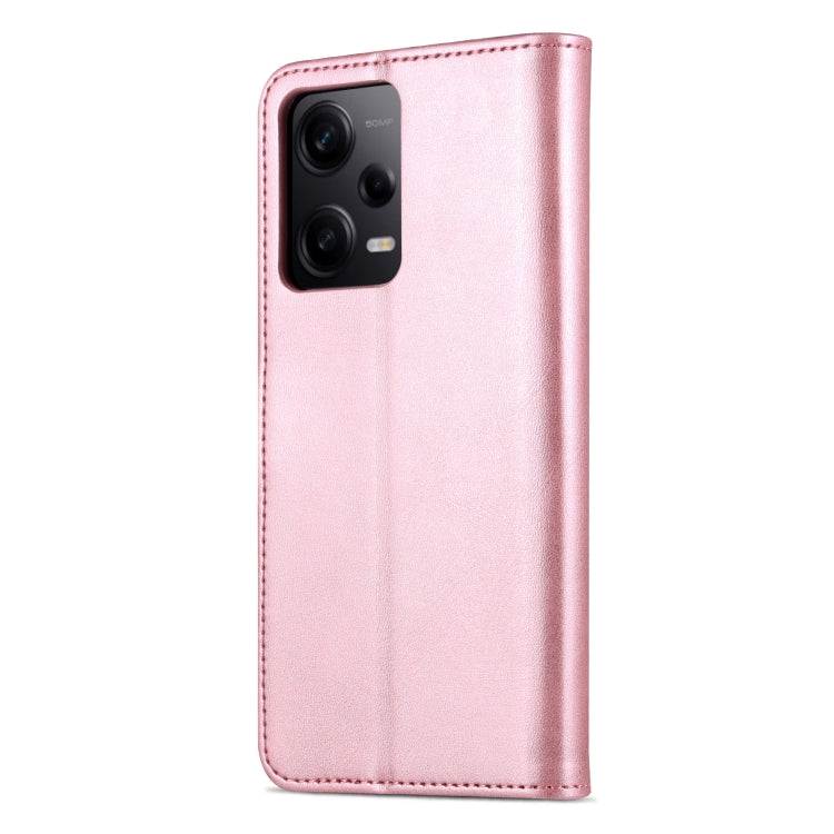 For Xiaomi Redmi Note 12 Pro+ 5G Global / China / Note 12 Explorer AZNS Skin Feel Calf Texture Flip Leather Phone Case