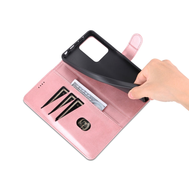 For Xiaomi Redmi Note 12 Pro+ 5G Global / China / Note 12 Explorer AZNS Skin Feel Calf Texture Flip Leather Phone Case