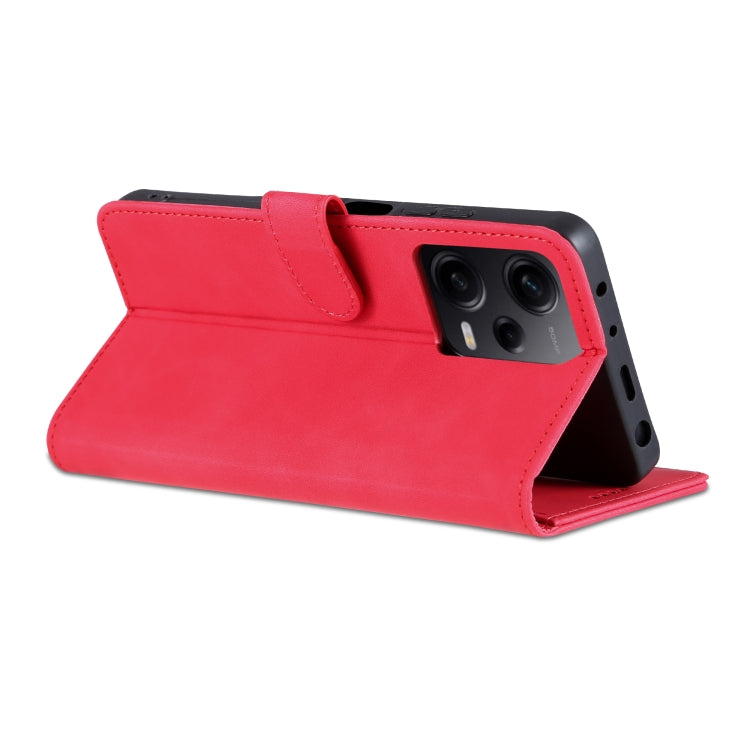 For Xiaomi Redmi Note 12 Pro+ 5G Global / China / Note 12 Explorer AZNS Skin Feel Calf Texture Flip Leather Phone Case