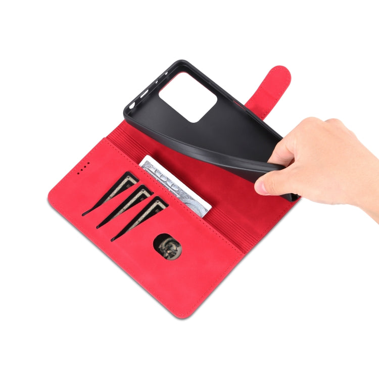 For Xiaomi Redmi Note 12 Pro+ 5G Global / China / Note 12 Explorer AZNS Skin Feel Calf Texture Flip Leather Phone Case