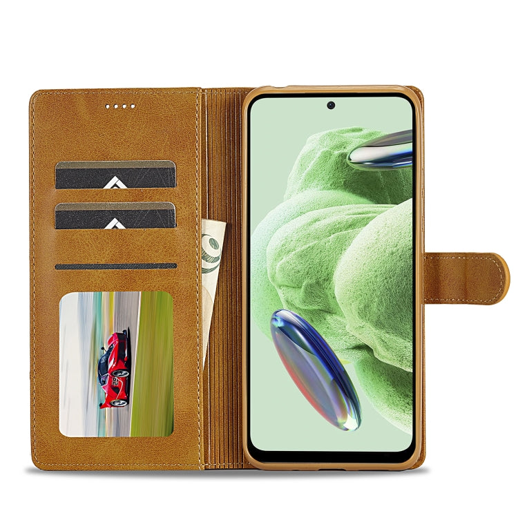 For Xiaomi Redmi Note 12 Pro 5G/Poco X5 Pro LC.IMEEKE Calf Texture Horizontal Flip Leather Case