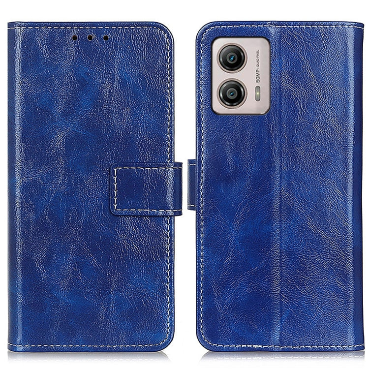 For Motorola Moto G53 5G Retro Crazy Horse Texture Leather Phone Case