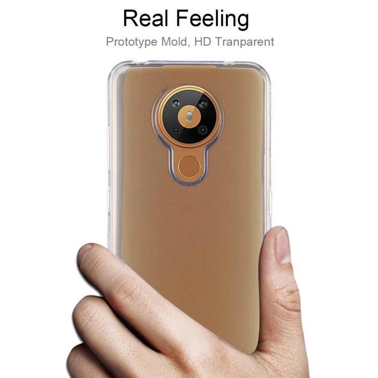 For Nokia 5.3 0.5mm Ultra-Thin Transparent TPU Protective Case