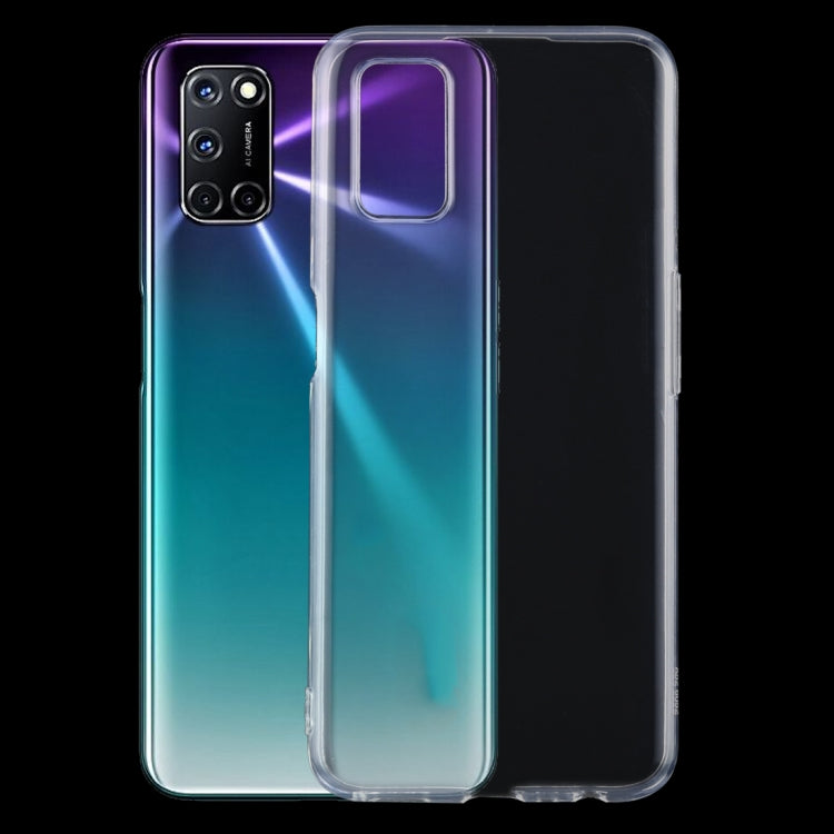 For OPPO A52 0.5mm Ultra-Thin Transparent TPU Protective Case