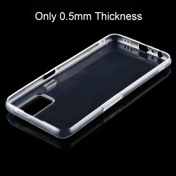 For OPPO A52 0.5mm Ultra-Thin Transparent TPU Protective Case