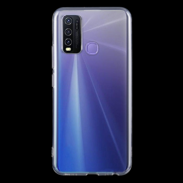 For Vivo Y50 0.5mm Ultra-Thin Transparent TPU Protective Case