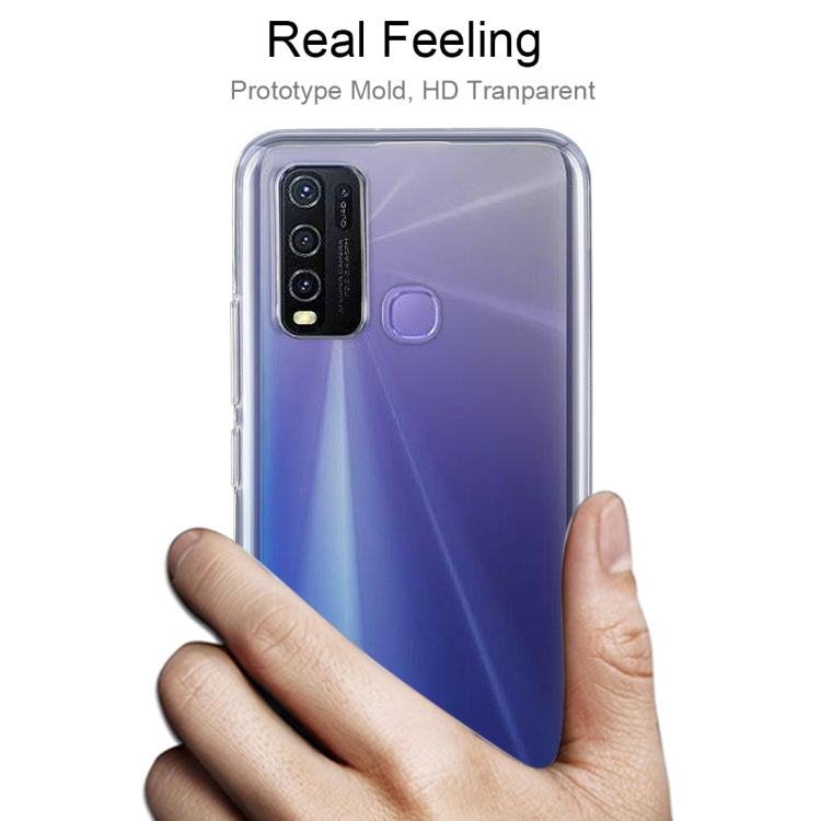 For Vivo Y50 0.5mm Ultra-Thin Transparent TPU Protective Case