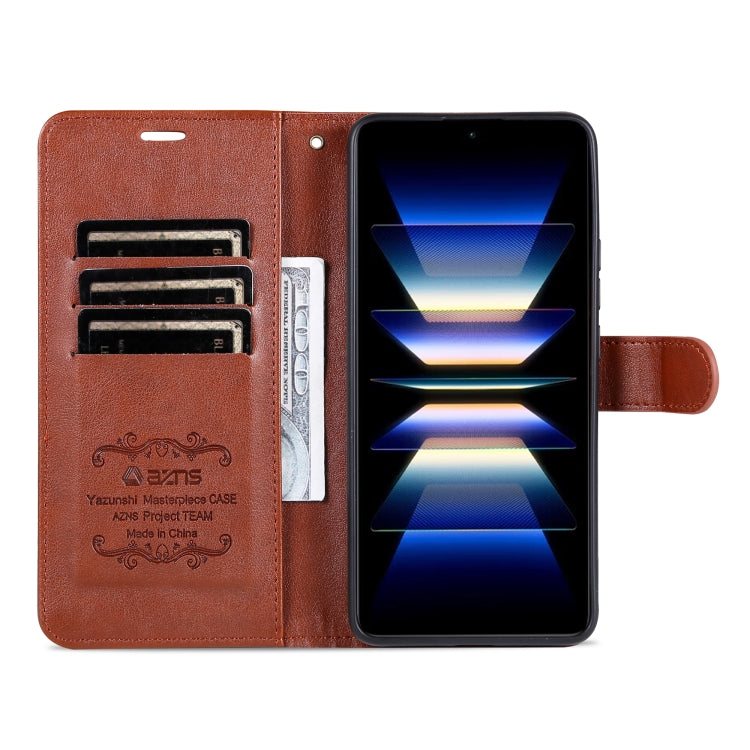 For Xiaomi Redmi K60 / K60 Pro AZNS Sheepskin Texture Flip Leather Phone Case