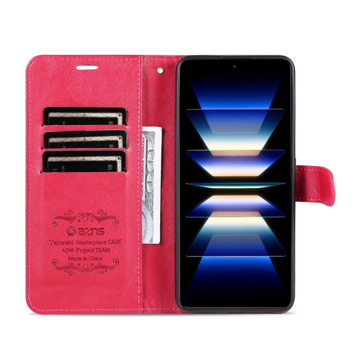 For Xiaomi Redmi K60 / K60 Pro AZNS Sheepskin Texture Flip Leather Phone Case