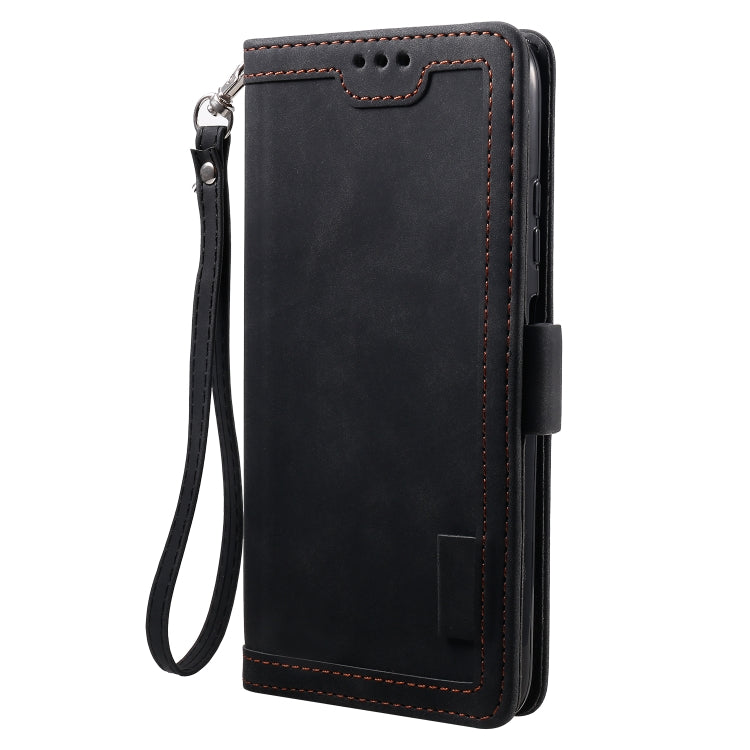 For Huawei P40 Lite Retro Splicing Horizontal Flip Leather Case with Card Slots & Holder & Wallet