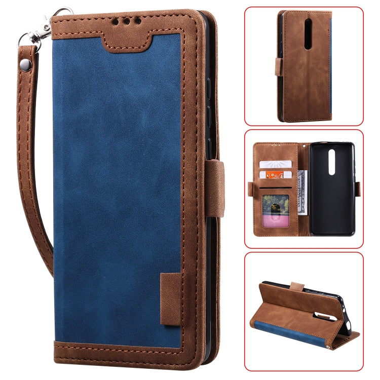 For Xiaomi Redmi K20 Retro Splicing Horizontal Flip Leather Case with Card Slots & Holder & Wallet