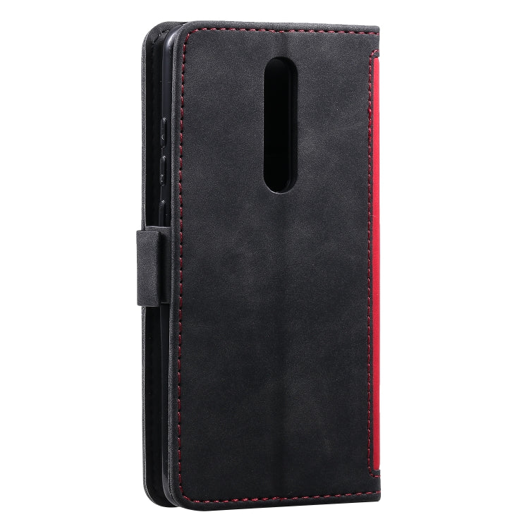 For Xiaomi Redmi K20 Retro Splicing Horizontal Flip Leather Case with Card Slots & Holder & Wallet