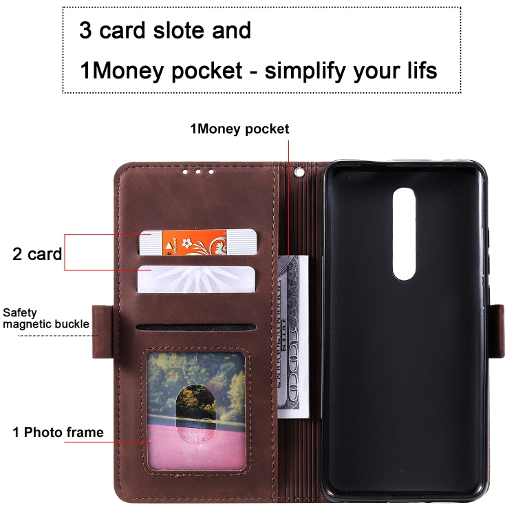 For Xiaomi Redmi K30 Retro Splicing Horizontal Flip Leather Case with Card Slots & Holder & Wallet