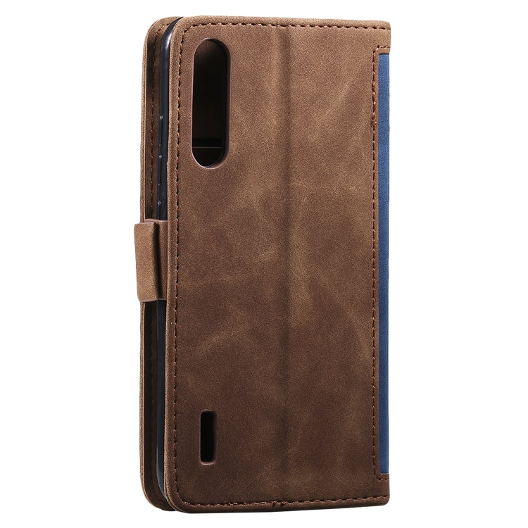 For Xiaomi 9 Lite Retro Splicing Horizontal Flip Leather Case with Card Slots & Holder & Wallet
