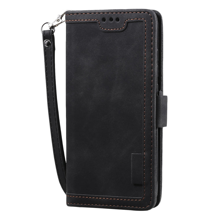 For Xiaomi Mi A3 / CC9 Retro Splicing Horizontal Flip Leather Case with Card Slots & Holder & Wallet