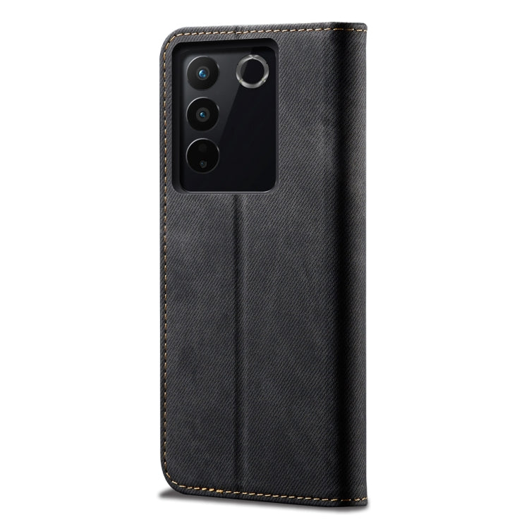 For vivo S16 Pro / S16 Denim Texture Leather Phone Case