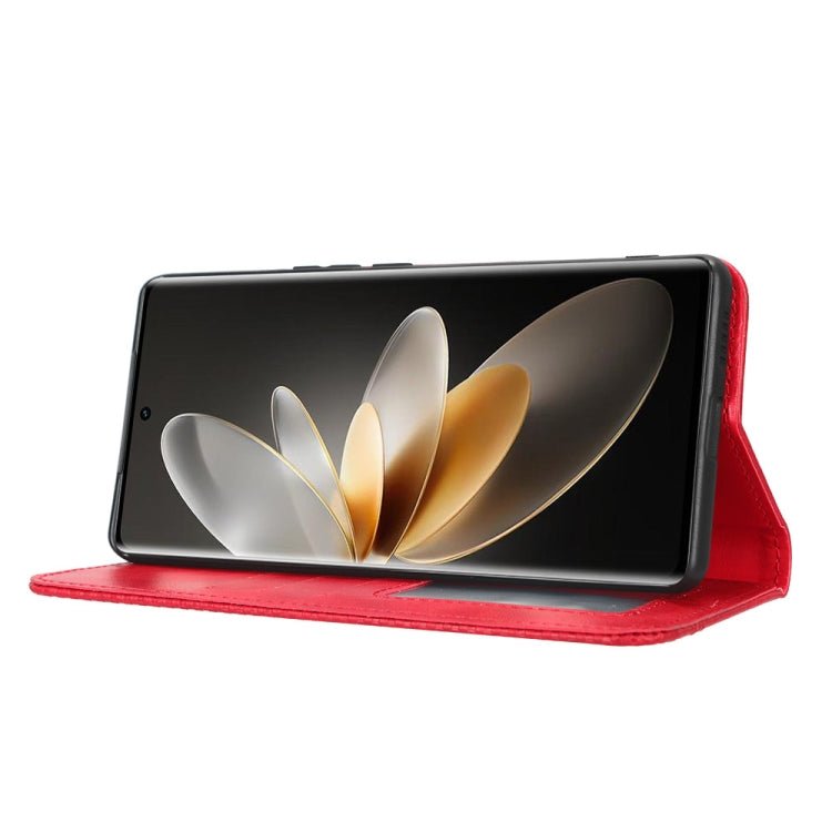 For vivo S16 Pro / S16 Magnetic Buckle Retro Texture Leather Phone Case