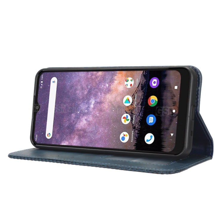 For Wiko Voix U616A Magnetic Buckle Retro Texture Leather Phone Case