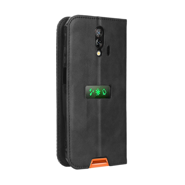 For Blackview BV7200 Magnetic Buckle Retro Texture Leather Phone Case