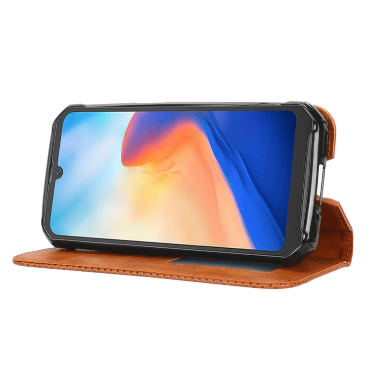 For Blackview BV7200 Magnetic Buckle Retro Texture Leather Phone Case