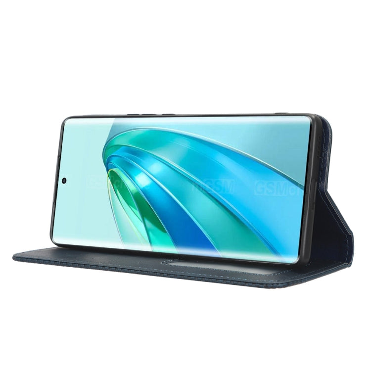 For Honor X9A / X40 / Magic5 Lite 5G Magnetic Buckle Retro Texture Leather Phone Case