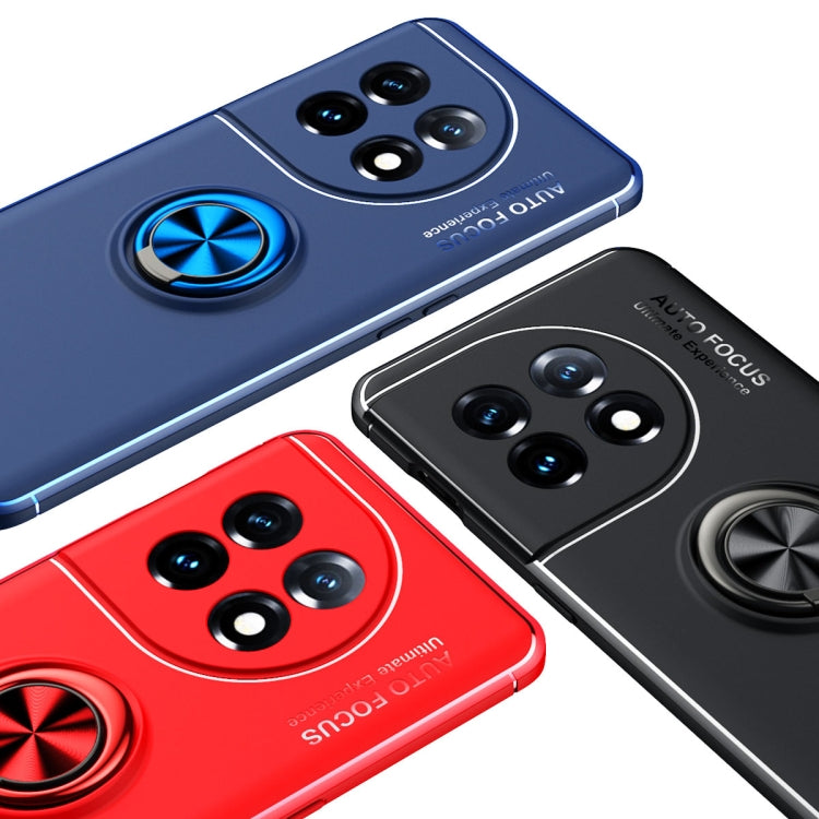 For OnePlus 11 Metal Ring Holder TPU Phone Case